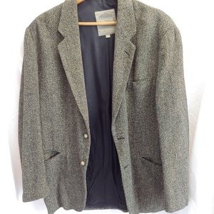 Retro Men's Italian Tweed Blazer/Sport Coat